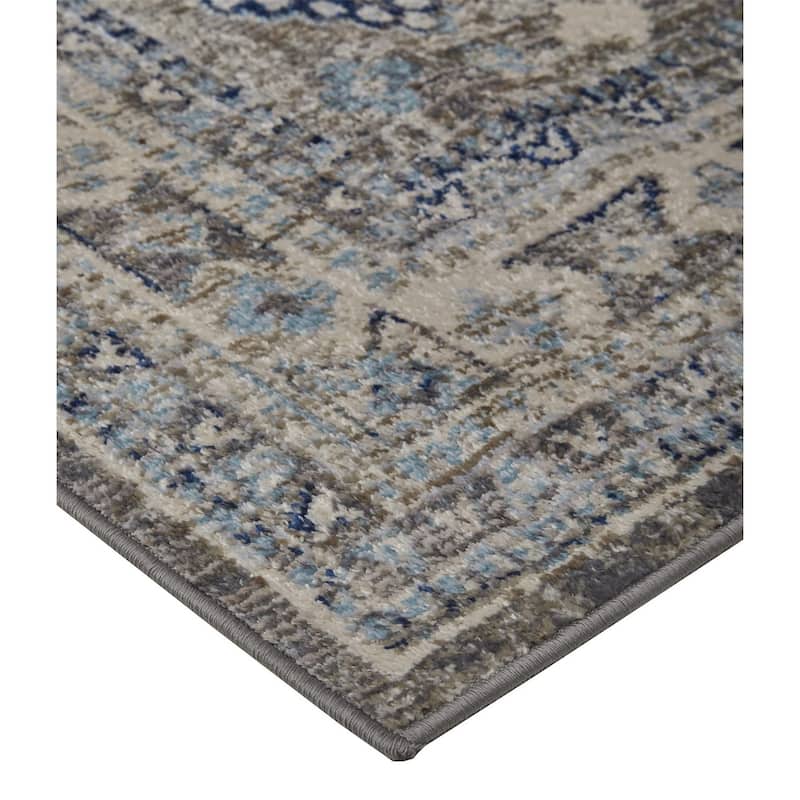 Bellini Vintage Bohemian Medallion Moroccan Transitional Rug