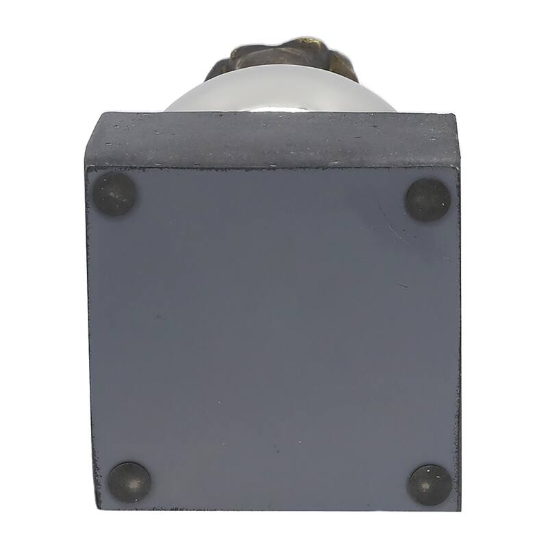 Sagebrook Home's Unique 22" Augusta Male Statuary Resin & Stainless Steel Decorative Figurine for Modern Homes - 5" x 5" x 22"