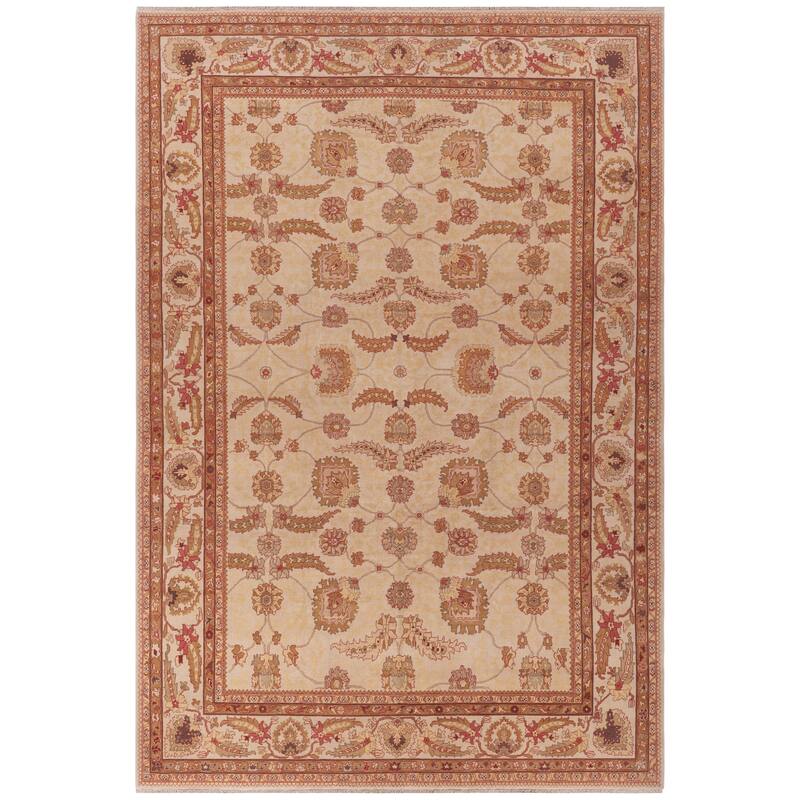 SAFAVIEH Oushak Legacy Hand-knotted Rosanella Wool Oushak Rug