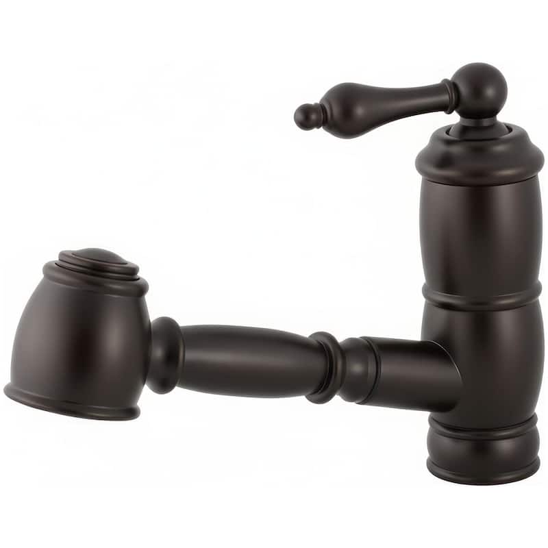 Whitehaus Vintage III Plus 1.5 GPM Single Hole Pull Out Kitchen Sink