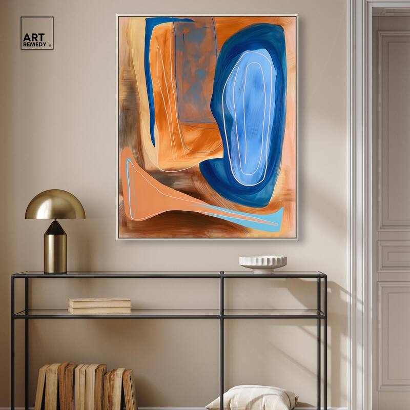 An Abstract Oil I Canvas by Art Remedy