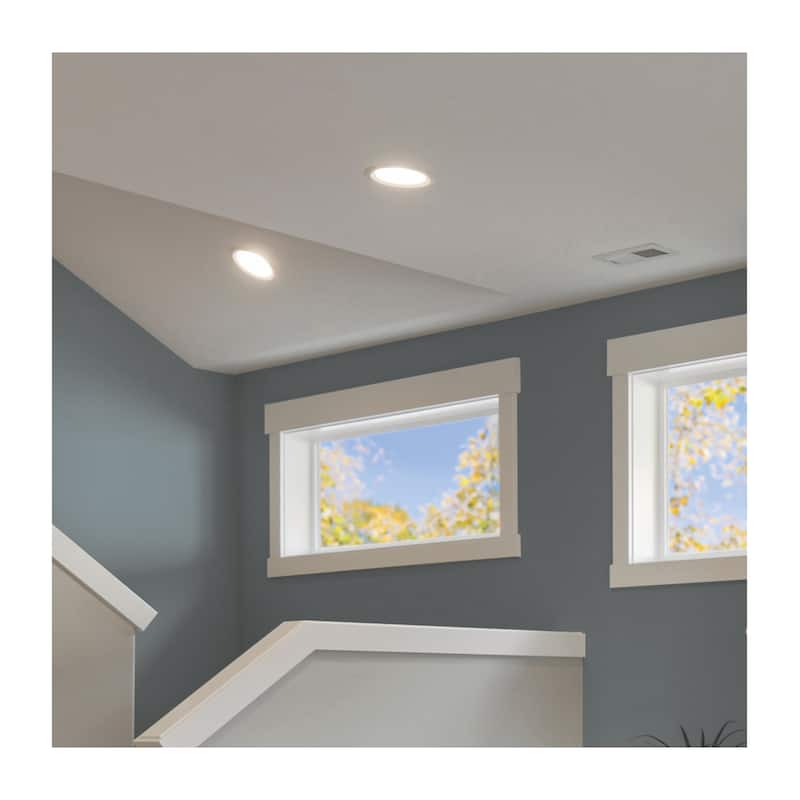 Retrofit Deep Baffle 5.8/7/9.5Ws 27K/30K/35K/40K/50K CCT 4In Square White 120V