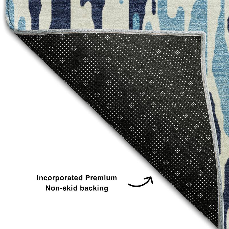 Premium Washable Super Soft Abstract Harmony Mayfield Rug