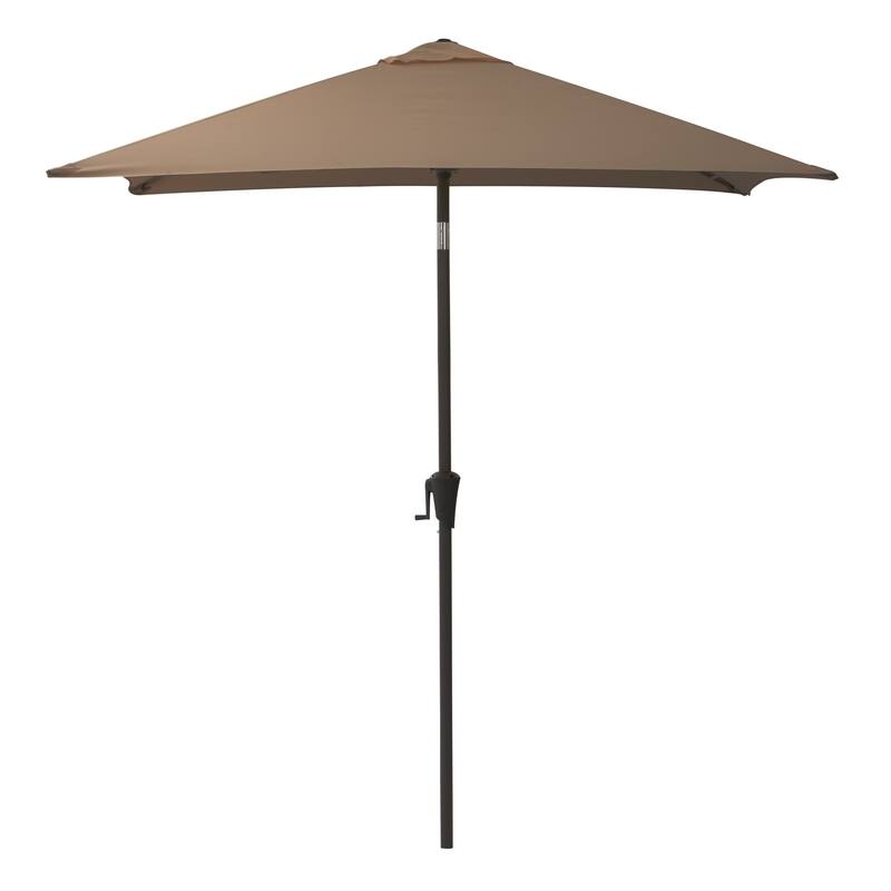 6.5ft Square Tilting Patio Umbrella