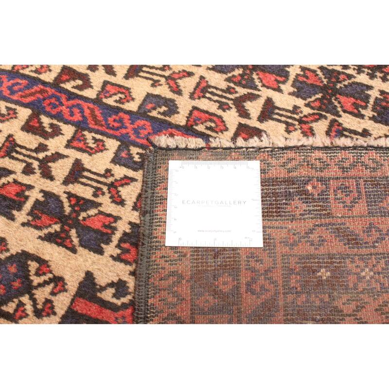 ECARPETGALLERY Hand-knotted Teimani Tan Wool Rug - 3'0 x 5'0