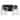 Gilmour Collection Two-Light Matte Black Clear Glass Bath Vanity Light - 12.25 in x 5.5 in x 7 in