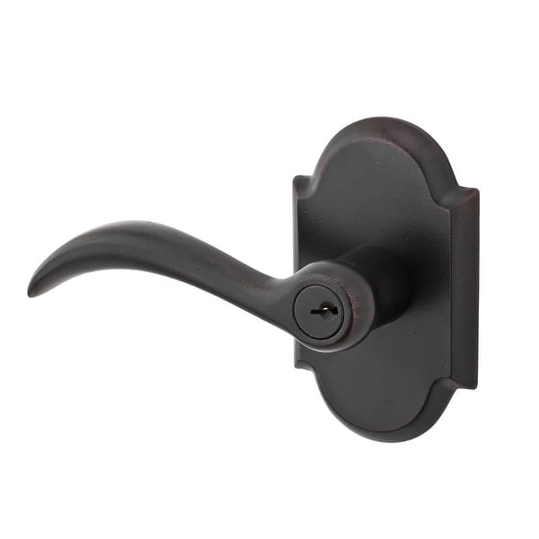 Baldwin En Arc L Rar Arch Keyed Entry Single Cylinder Leverset With Overstock 17022058 White Bronze