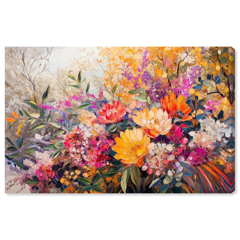 Amber Auras Canvas by Art Remedy, Gallery Wrapped - 54" x 36"