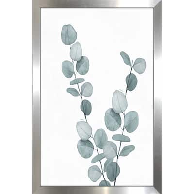 "Blue Botanical Wash III" by Conrad Knutsen Print on Acrylic