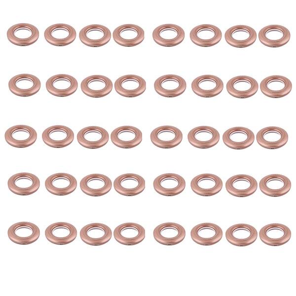 Shop Home Bedroom Plastic Circle Window Curtain Rod Hanging Eyelet