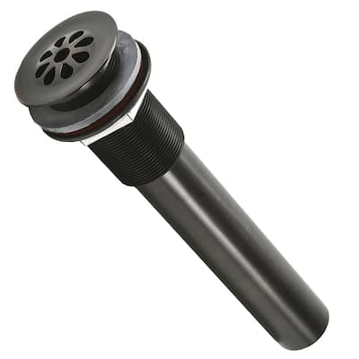 1.5-in Non-Overflow Grid Bathroom Sink Drain in Oil Rubbed Bronze (D-207ORB)