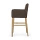 preview thumbnail 29 of 32, Armga Fabric and Rubberwood 30.5 inch Barstools (Set of 2) by Christopher Knight Home