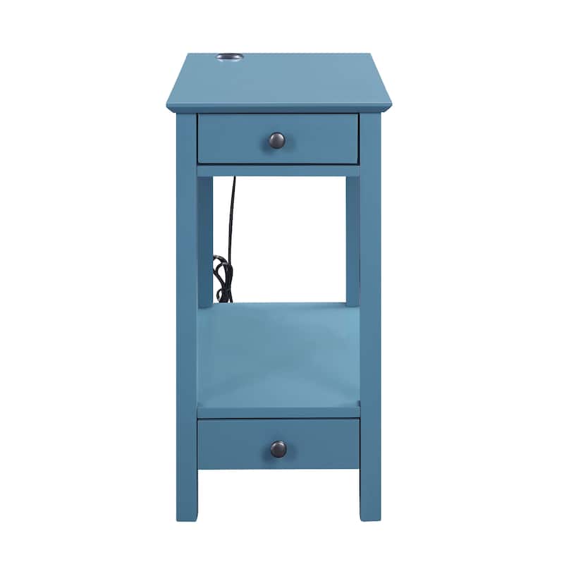 Albernaz Storage Accent Table with USB