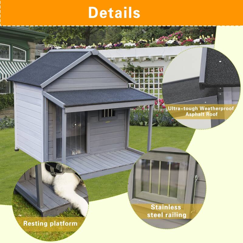 Large Balcony Dog House