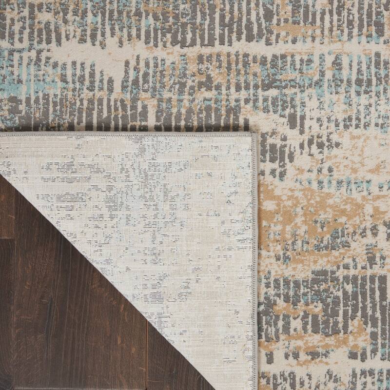 Michael Amini MA90 Uptown Abstract Area Rug