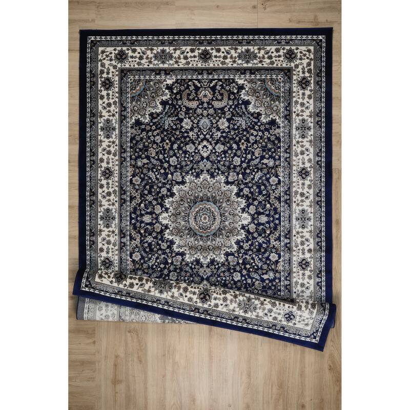 Master Collection Floral Transitional Area Rug