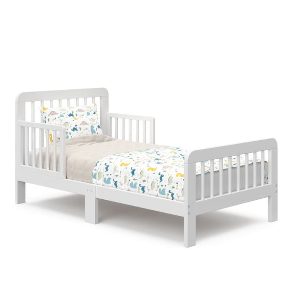 slide 2 of 48, Storkcraft Pasadena Toddler Bed White