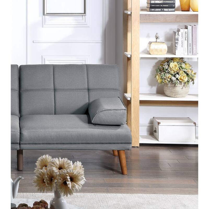 Contemporary Tufted Sofa Bed - Multi-Functional Adjustable Furniture
