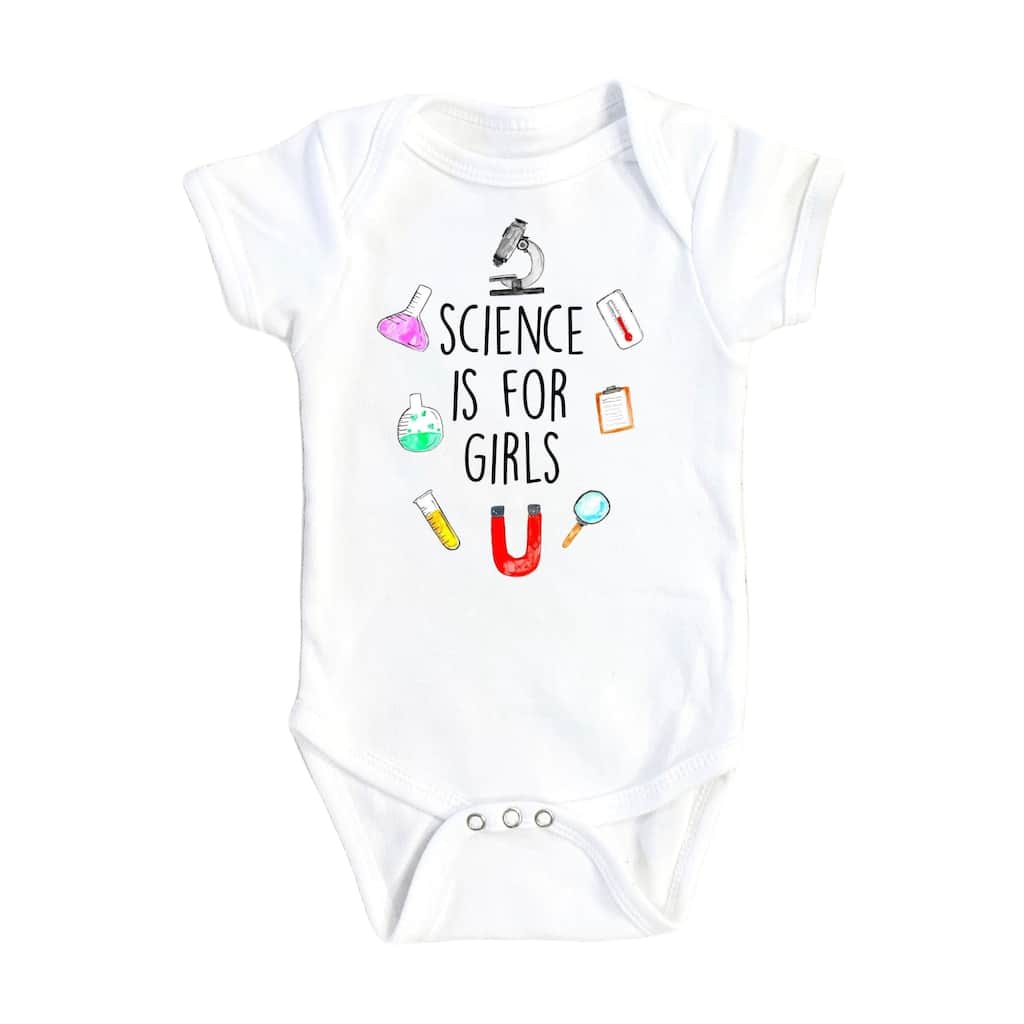 Science - Baby Boy Girl Clothes Infant Bodysuit Funny Cute Newborn 1F