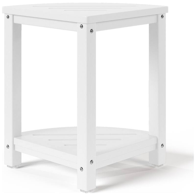 Anapolis Poly Corner Shower Bench