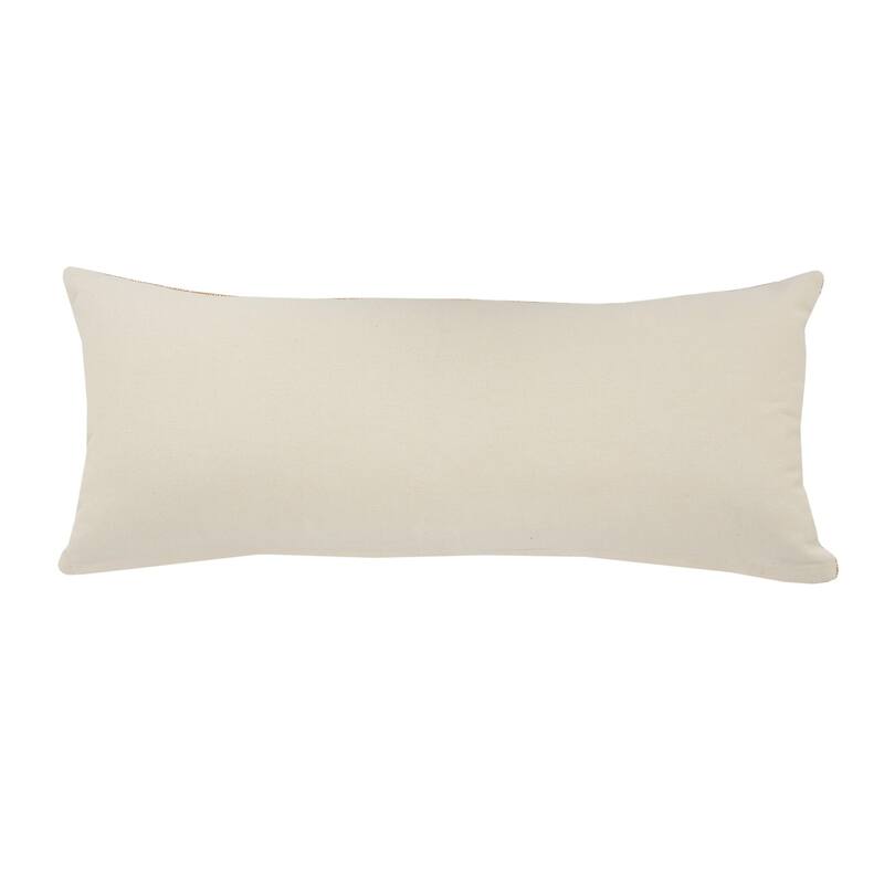 Sevita Destin Distressed Striped Cotton Throw Pillow