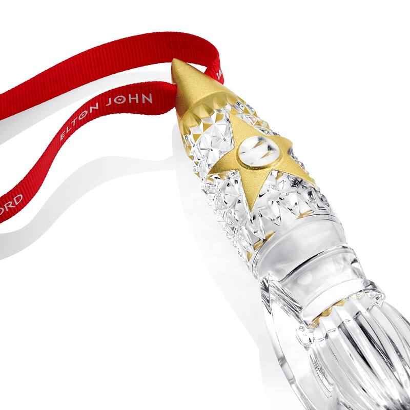 Waterford Elton John Rocket Ornament