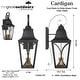 preview thumbnail 7 of 6, The Great Outdoors 73359 Cardigan 4 Light 30" Tall Outdoor Wall Sconce