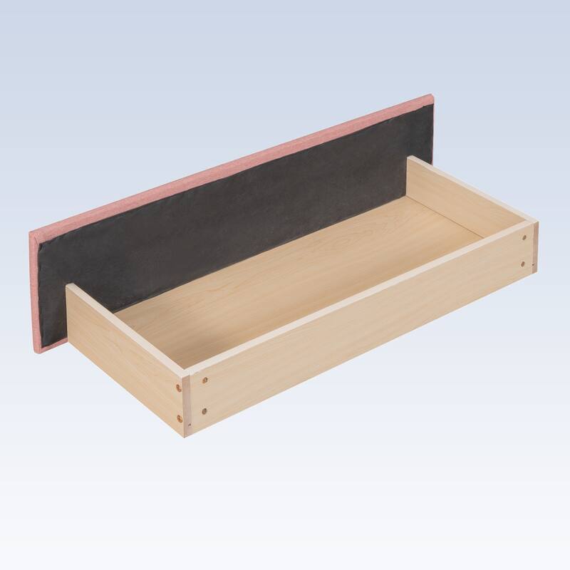 Modern Twin Size Upholstered Daybed with 2 Storage Drawers