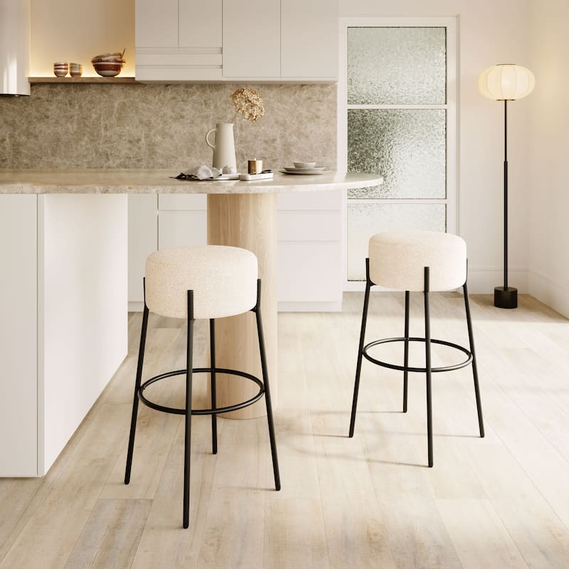 Blanche Barstool Ivory - Ivory