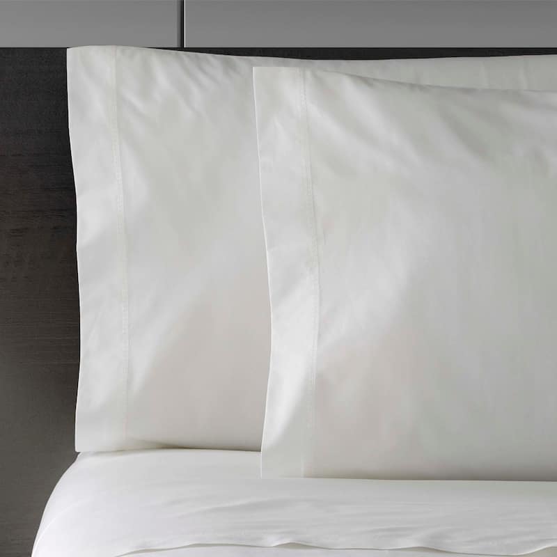 Vera Wang Perfect Percale 400 Thread Count Cotton Sheet Sets