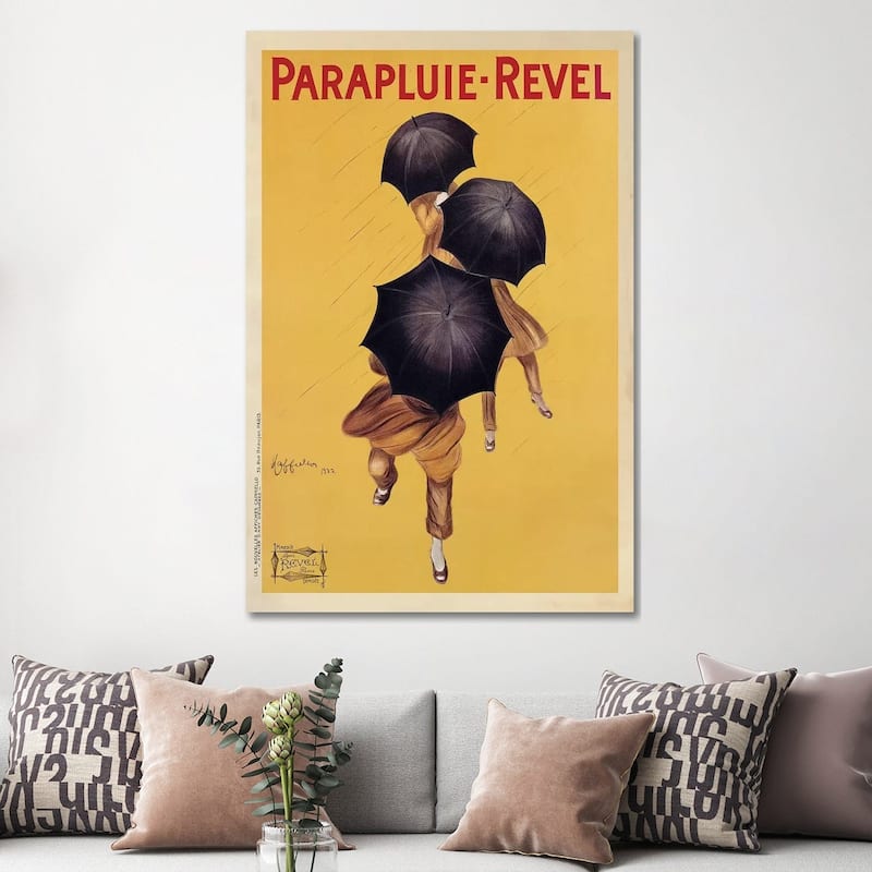 iCanvas "Parapluie-Revel, 1922" by Leonetto Cappiello Canvas Print