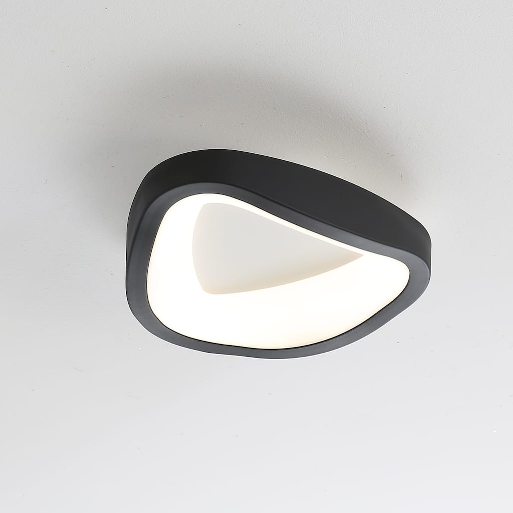 Verona Modern LED Flush Mount Ceiling Light , 8-Inches