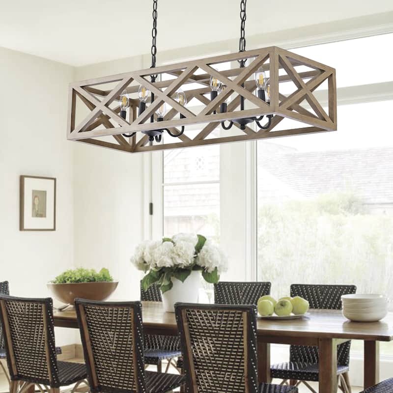 SAFAVIEH Lighting Naziha Pendant - 13"x36"x15.5-87.5" - Black - 36Wx13Dx64H