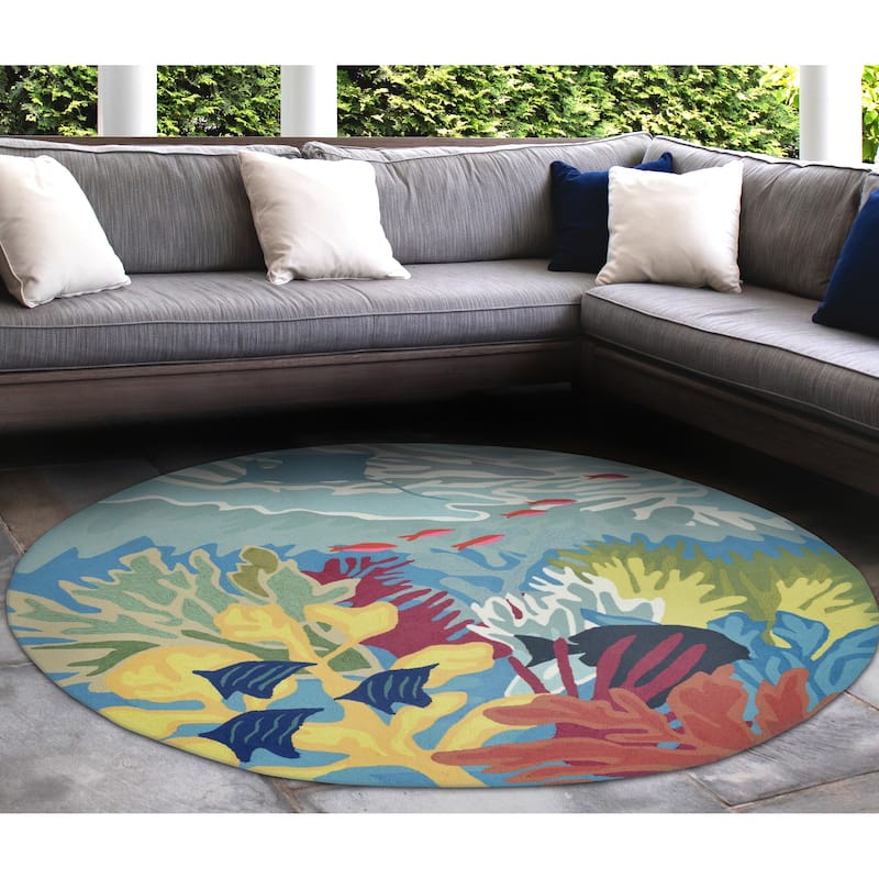 Liora Manne Ravella Ocean View Indoor/Outdoor Rug