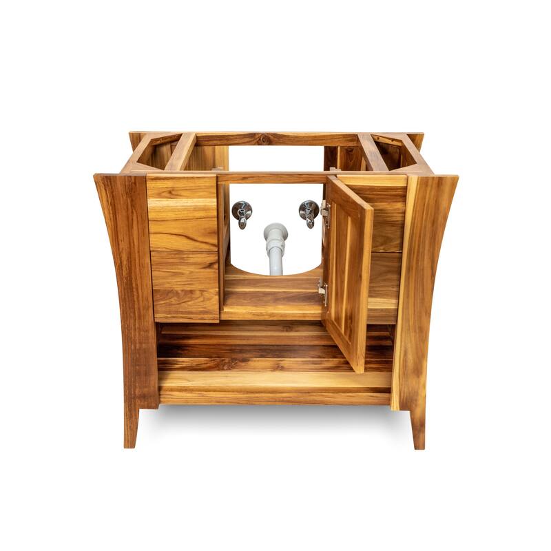 EcoDecors CT-BT-36-1 Curvature, Bathroom Vanity, Bathroom Vanities, Bathroom Vanity Cabinet, Vanity Bathroom, Bath Vanity