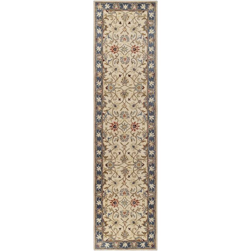 Livabliss Caesar Updated Traditional Border Area Rug.