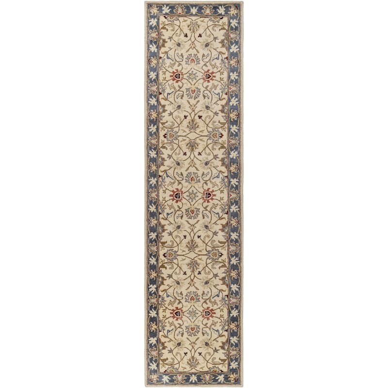 Livabliss Caesar Updated Traditional Border Area Rug.