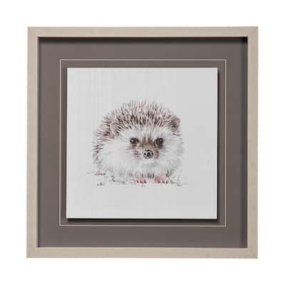 Forest Friends VII (HedgeHog) Framed Art Print