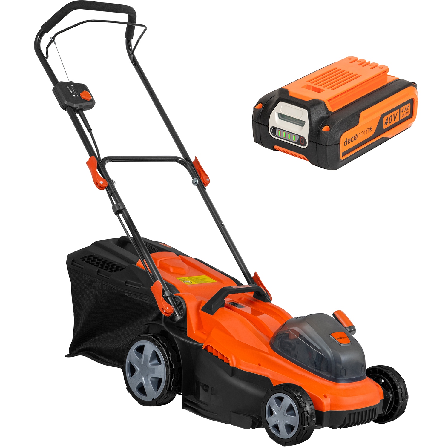 Cordless lawn mower 40v outlet