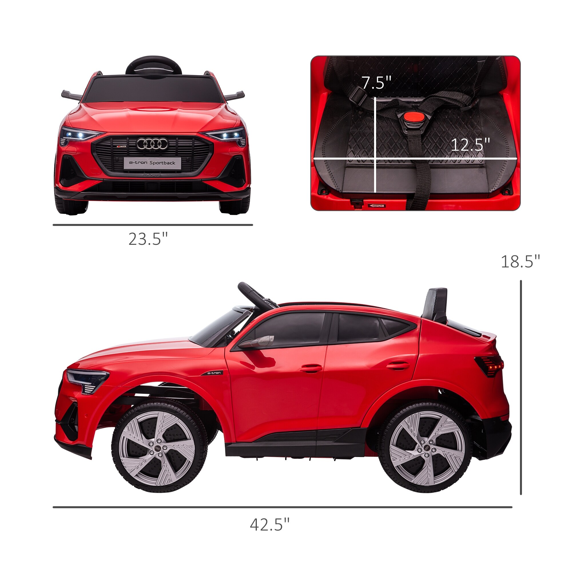 Battery powered audi hotsell