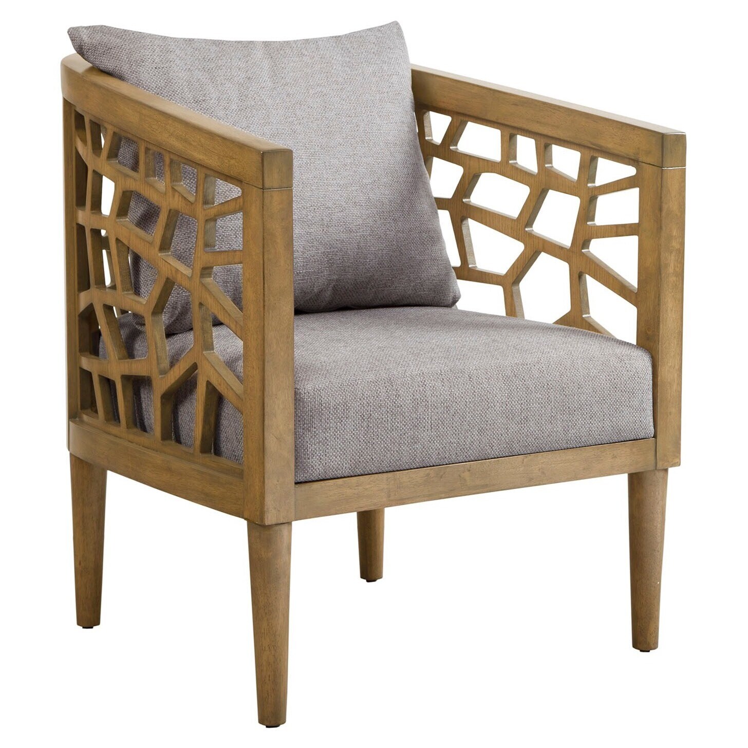 Carson carrington saue best sale grey accent chair
