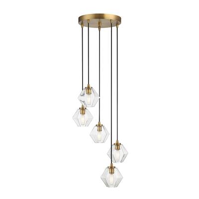 Meridian M10095 5 Light 16" Wide Multi Light Pendant