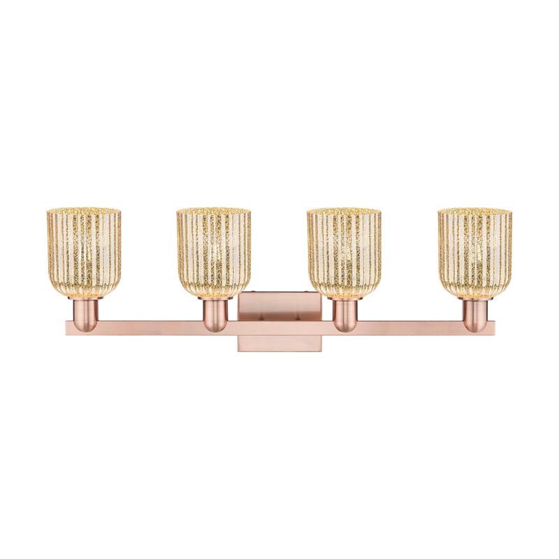 Innovations Lighting Downtown Urban - Bridal Veil - 4 Light 32" Bath Vanity Light