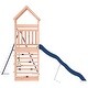 preview thumbnail 18 of 20, vidaXL Swing Set Outdoor Backyard Wooden Playground Equipment for Kids Age 3-8