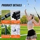 preview thumbnail 7 of 9, Portable Badminton Net Set with Rackets, Poles & Shuttlecocks