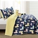 preview thumbnail 3 of 18, Lush Decor Southwest Llama Cactus Reversible Print Quilt Set