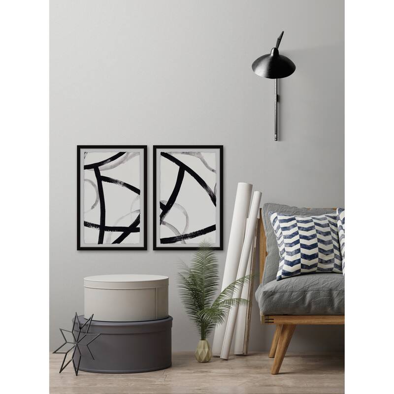 Winding Trails Diptych