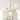 Modern 5-Light Glass Globe Asymmetrical Curved Arm Foyer Chandelier