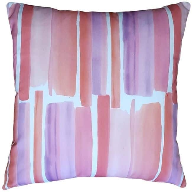 Karalina Beach Glass Throw Pillow