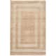 SAFAVIEH Florida Shag Carlinde Border 1.2-inch Thick Rug - 2'3" x 4' - Beige/Beige